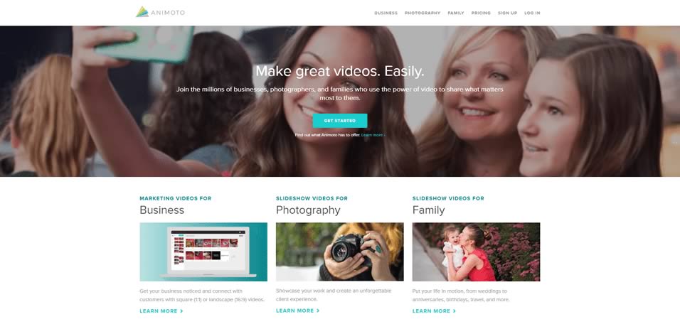 animoto top 10 startup marketing tools